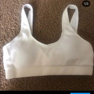 shein white bikini top,, never worn
